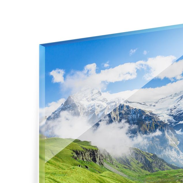 Splashback - Swiss Alpine Panorama - Landscape format 2:1