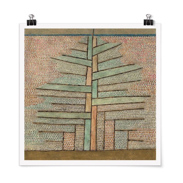 Poster - Paul Klee - Pine