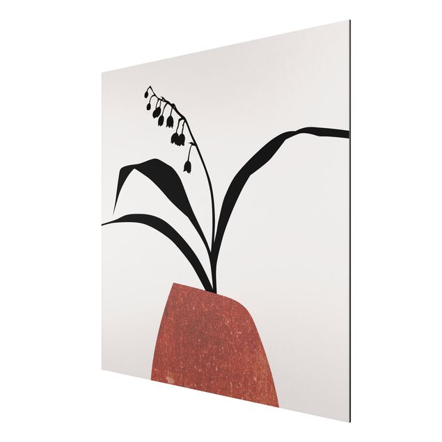 Alu-Dibond print flowers - Graphical Plant World - Lily Of The Valley