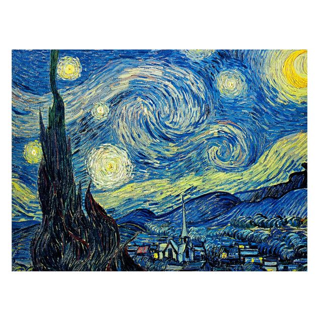 Magnetic memo board - Vincent Van Gogh - The Starry Night