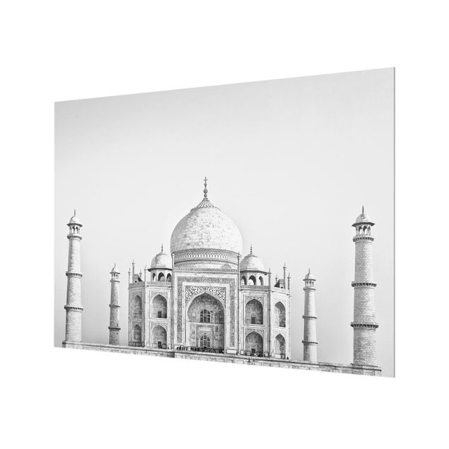 Glass Splashback - Taj Mahal In Gray - Landscape 3:4