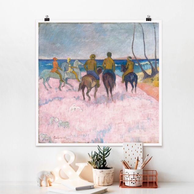 Poster - Paul Gauguin - Riders On The Beach