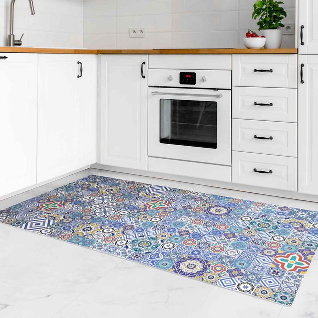 kitchen runner rugs Backsplash - Elaborate Portoguese Tiles