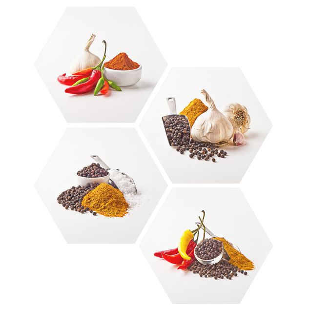 Forex hexagon - Chili garlic and spices - Sets