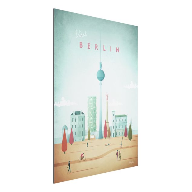 Dibond Travel Poster - Berlin