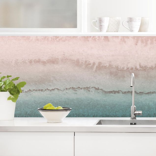 Kitchen splashback patterns Play Of Colours Sound Of The Ocean