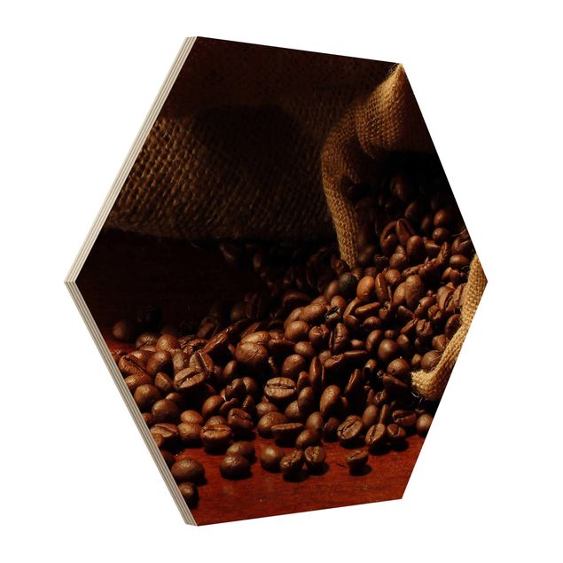 Wooden hexagon - Dulcet Coffee