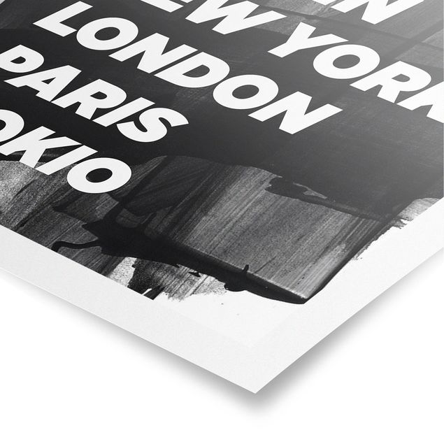 Poster - Berlin New York London