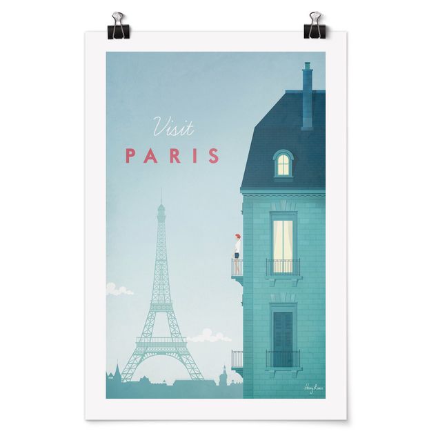 Poster - Travel Poster - Paris