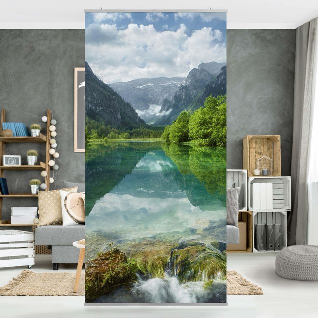 Room divider - Mountain Lake With Water Reflection
