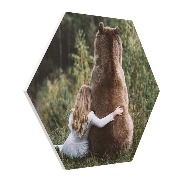 Forex hexagon - Girl With Brown Bear