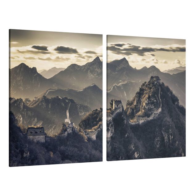 Print on canvas 2 parts - The Great Chinese Wall