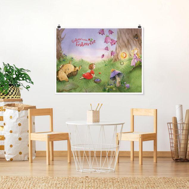 Poster - Little strawberry strawberry fairy- In The Forest