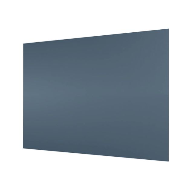 Glass Splashback - Slate Blue - Landscape 3:4