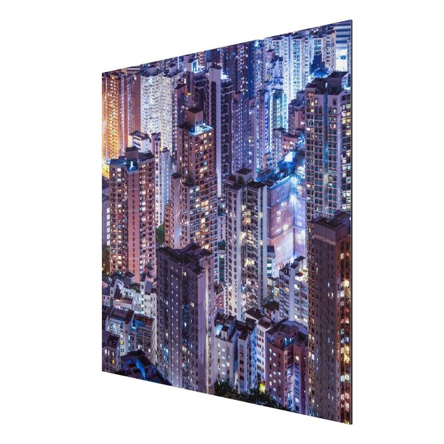 Print on aluminium - Hong Kong Sea Of Lights