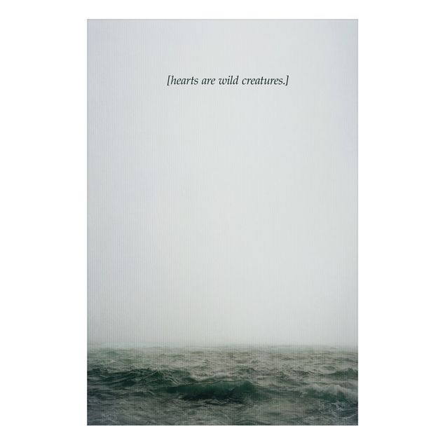 Alu-Dibond print - Poetic Landscapes - Hearts