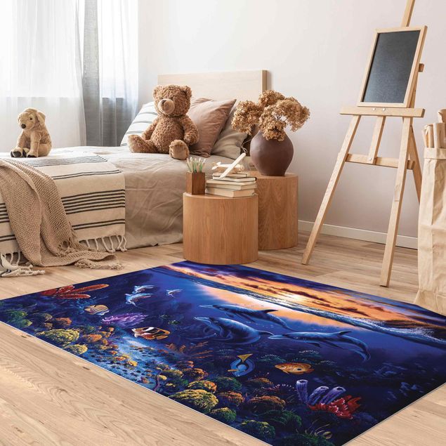 outdoor patio rugs Dolphins World