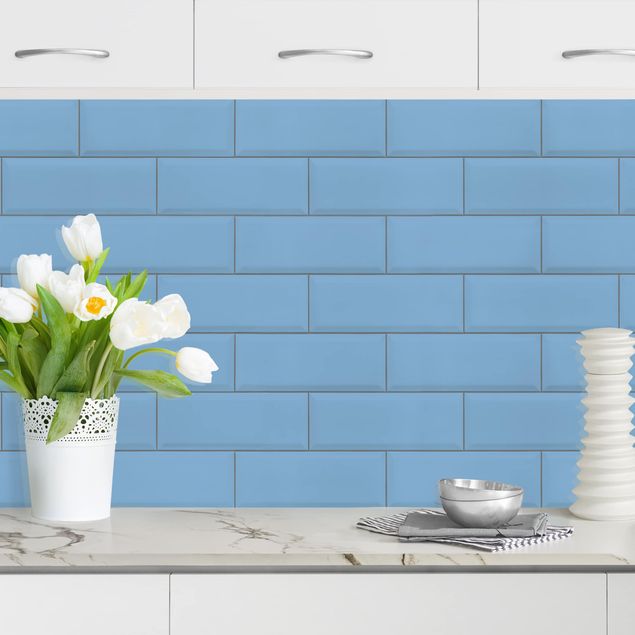 Kitchen splashback patterns Ceramic Tiles Blue