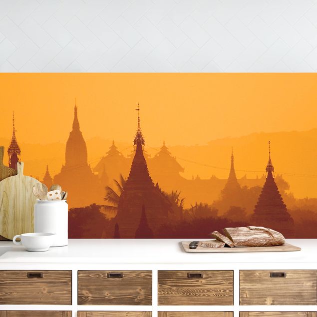 Splashback architecture and skylines Temple City In Myanmar