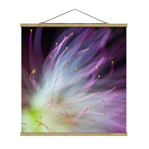 Fabric print with poster hangers - Pollen