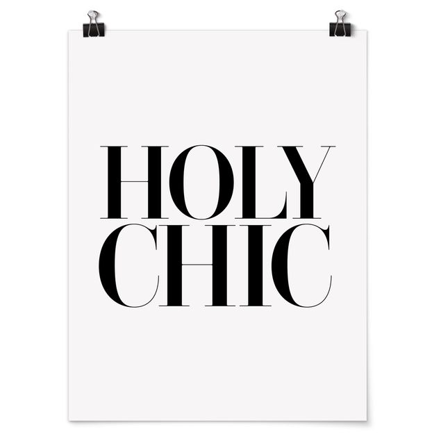 Poster - Holy Chic