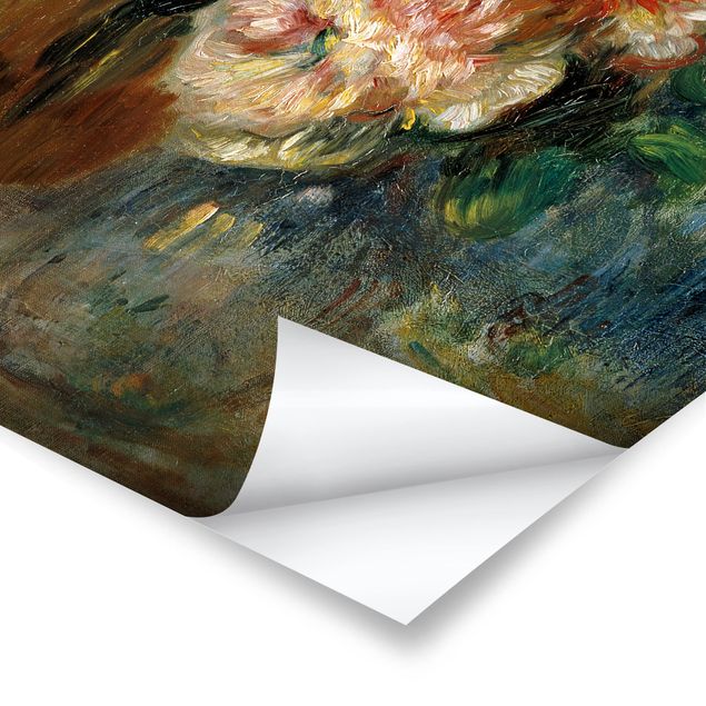 Poster art print - Auguste Renoir - Vase of Peonies