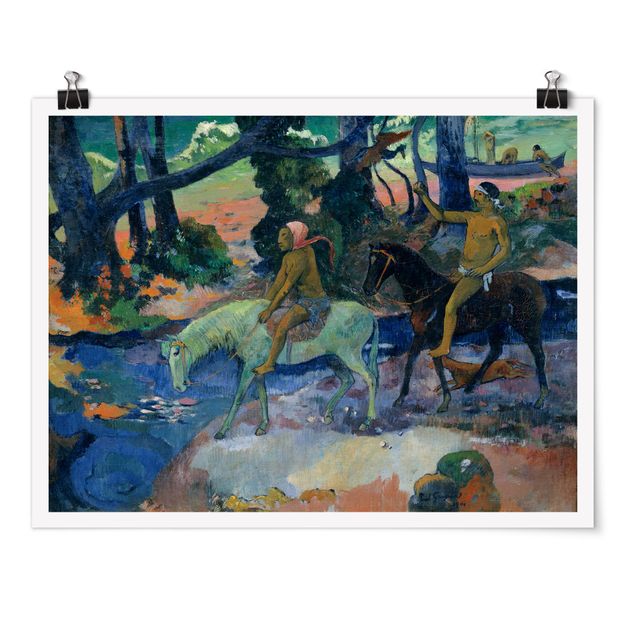 Poster - Paul Gauguin - Escape, The Ford