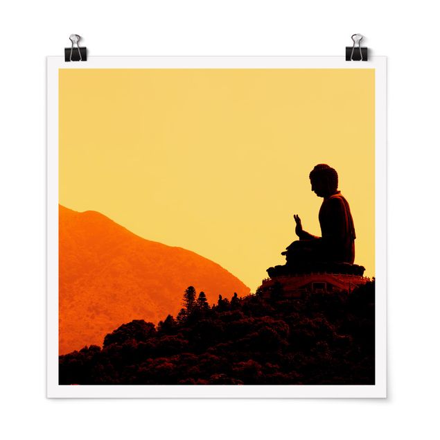 Poster - Resting Buddha