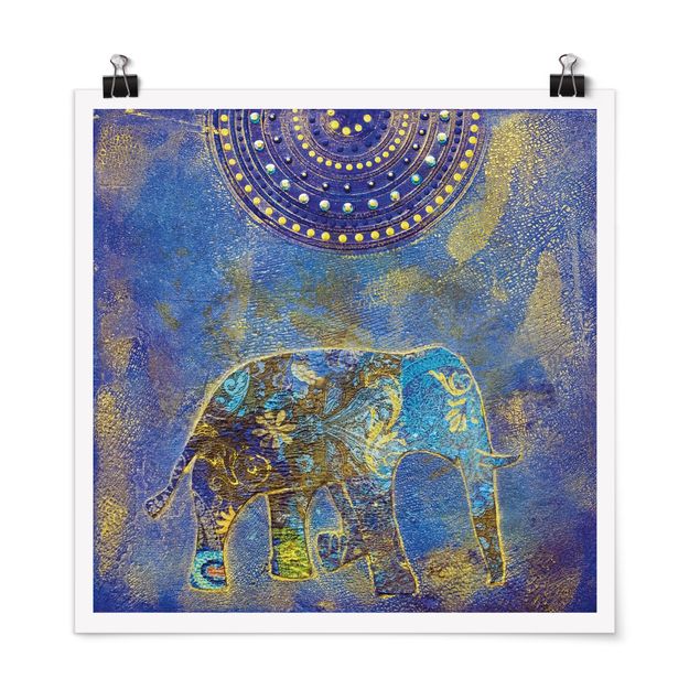 Poster - Elephant In Marrakech