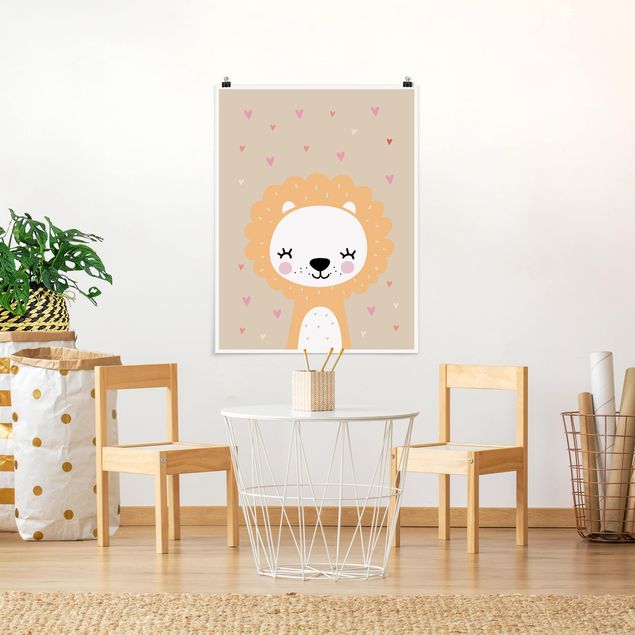 Poster kids room - The Kind Lion
