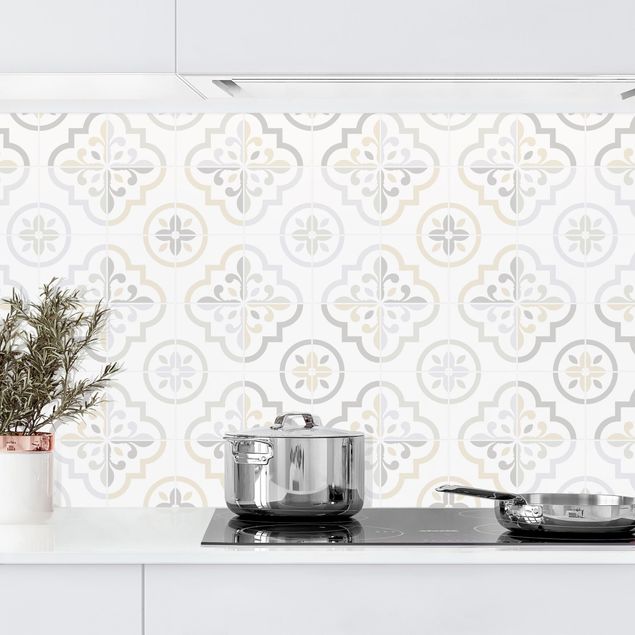 Kitchen splashback patterns Geometrical Tiles - Asti