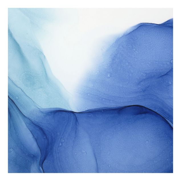 Splashback - Mottled Ink Blue - Square 1:1