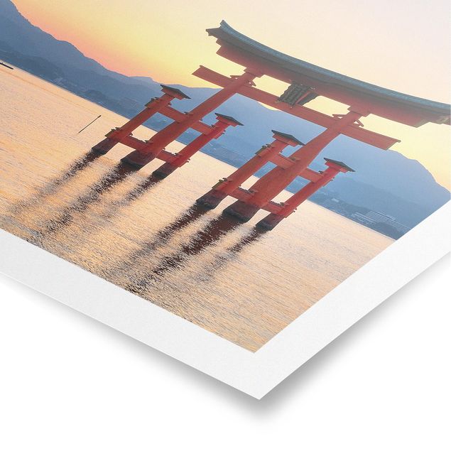 Poster - Torii At Itsukushima