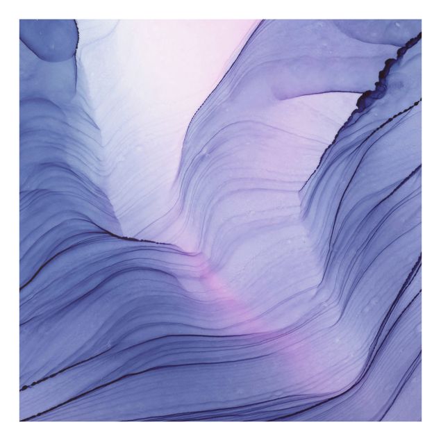 Splashback - Mottled Violet - Square 1:1
