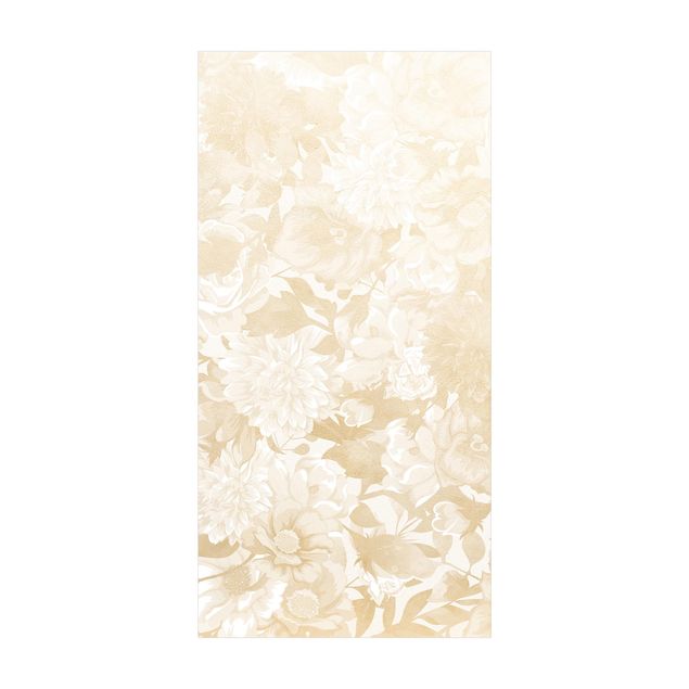 Floral rugs Vintage Blossom Dream In Beige