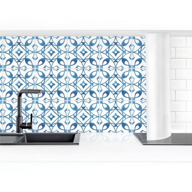 Kitchen wall cladding - Watercolour Tiles - Alvor