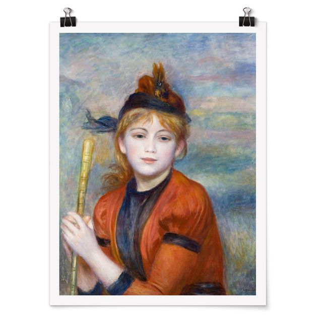 Poster art print - Auguste Renoir - The Excursionist
