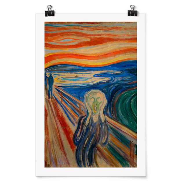 Poster art print - Edvard Munch - The Scream