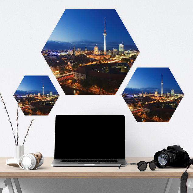 Forex hexagon - TV Tower At Night