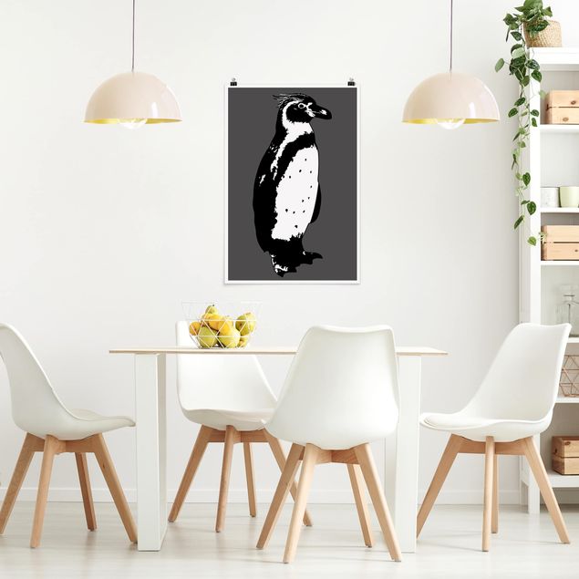 Poster animals - No.TA5 Penguin