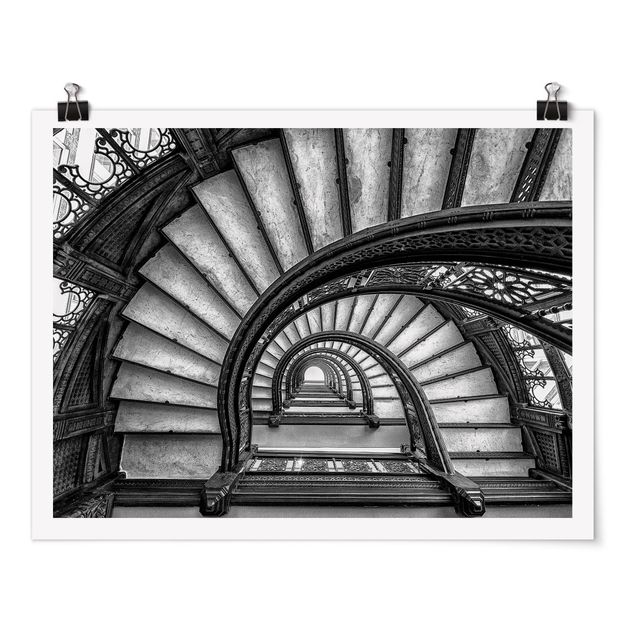 Poster - Chicago Staircase