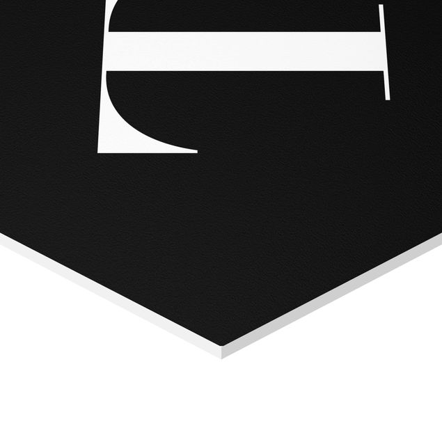 Forex hexagon - Letter Serif Black T