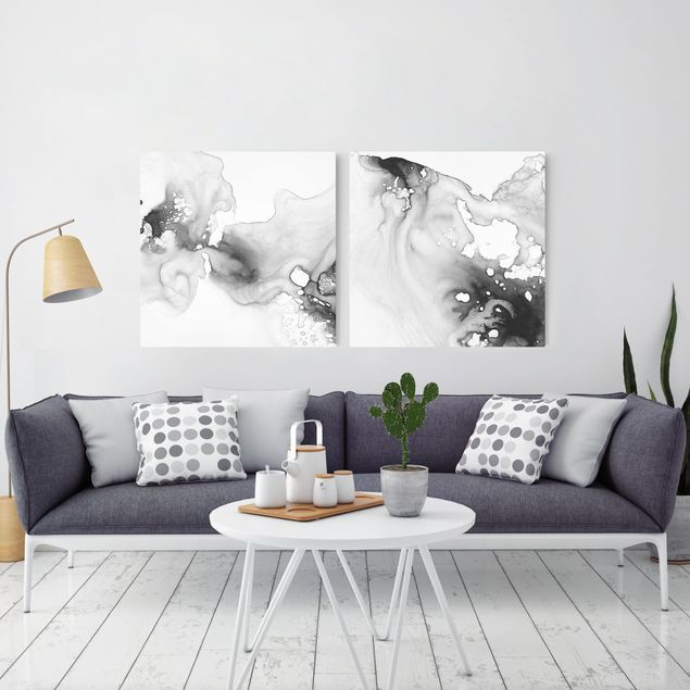 Print on canvas - Dust And Water Set I