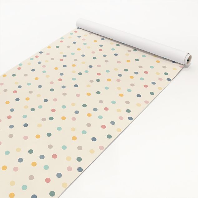 Adhesive film for furniture - Confetti Dots Pattern