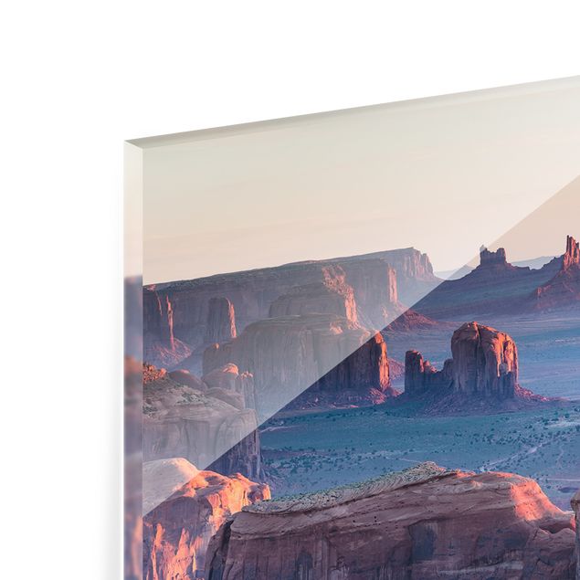 Glass Splashback - Sunrise In Arizona - Panorama 5:2