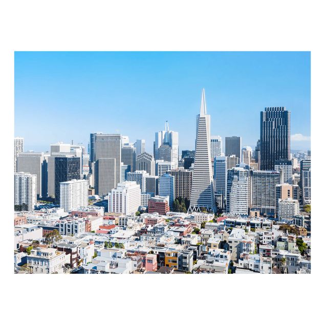 Splashback - San Francisco Skyline - Landscape format 4:3