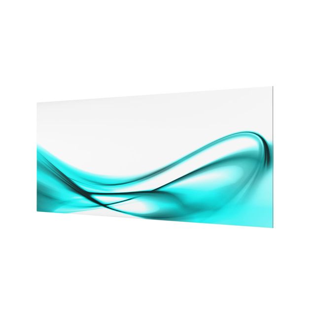 Splashback - Turquoise Design