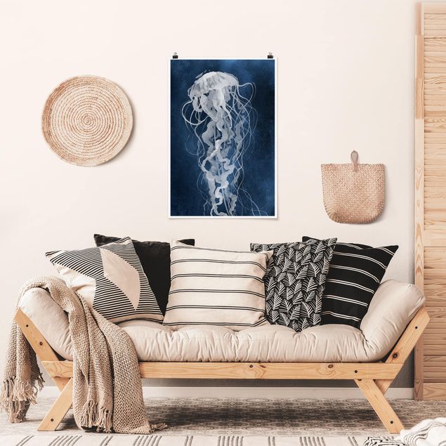 Poster animals - Jellyfish Dance I