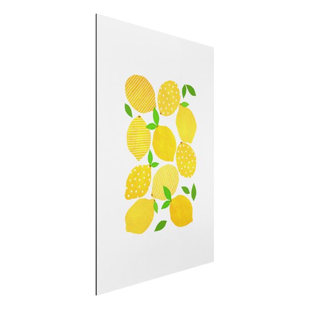 Alu dibond Lemon With Dots