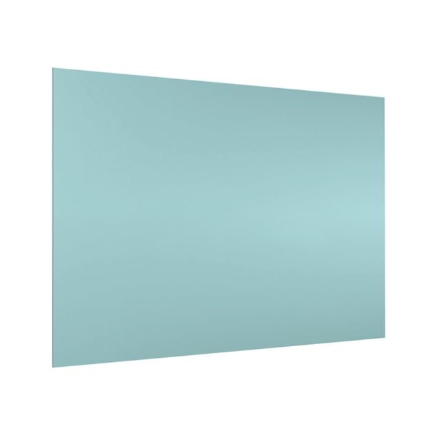 Glass Splashback - Pastel Turquoise - Landscape 3:4